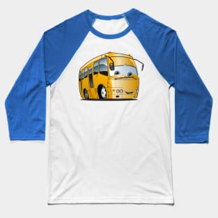 Cartoon bus Baseball T-Shirt